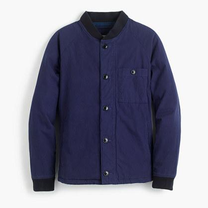 J.Crew Wallace & Barnes raglan-sleeve bomber
