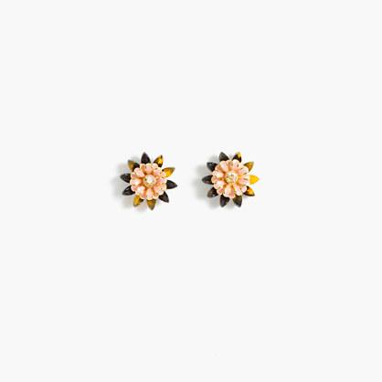 J.Crew Flower stud earrings