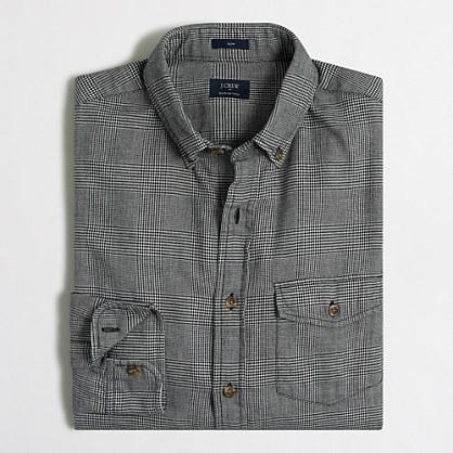 J.Crew Factory slim brushed twill shirt