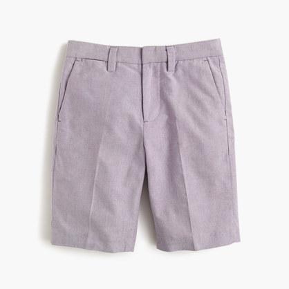 J.Crew Boys' Bowery short in cotton oxford