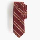 J.Crew English silk tie in cobble stripe