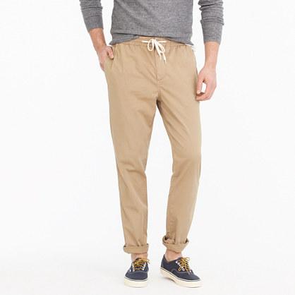 J.Crew Drawstring pant in chino