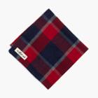 J.Crew The Hill-side&reg; brushed flannel pocket square in wide check