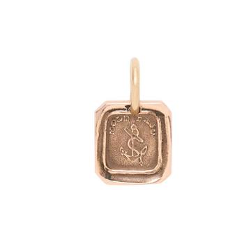 J.Crew James Colarusso&trade; 14k gold hold fast pendant