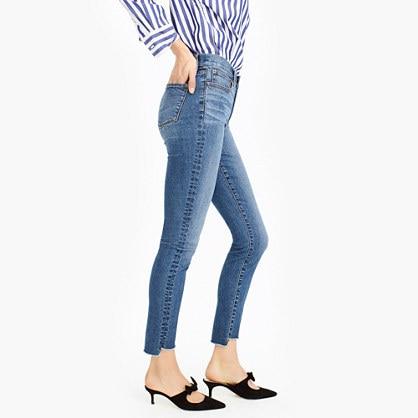 J.Crew 9 high-rise toothpick jean in westville wash