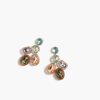 J.Crew Jewel box earrings