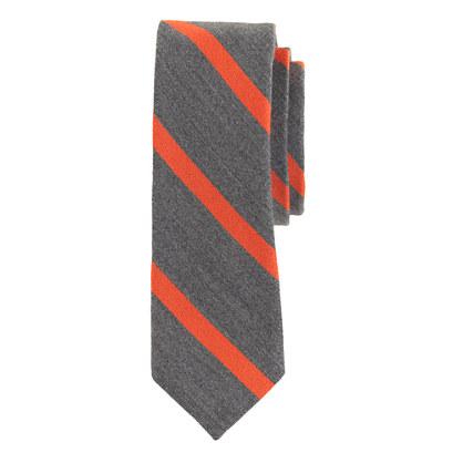 J.Crew English wool-silk tie in macartney stripe