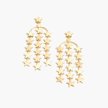 J.Crew Falling star earrings