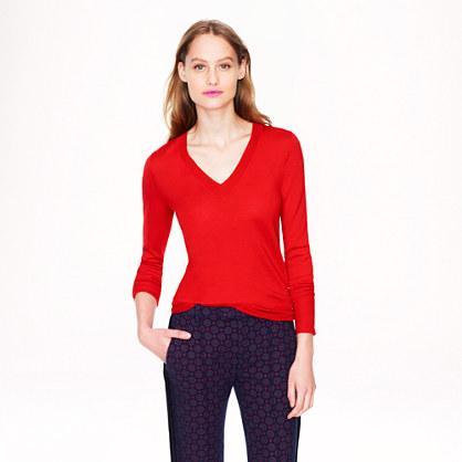 J.Crew Merino V-neck sweater