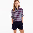 J.Crew Polished pleated short
