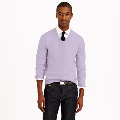 J.Crew Slim Italian cashmere V-neck sweater
