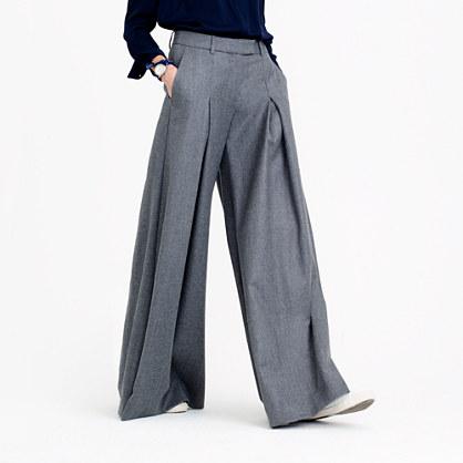 J.Crew Collection ultra-wide-leg pant in Italian wool