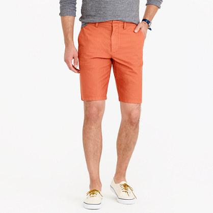 J.Crew 10.5 solid oxford short in ripe orange