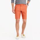 J.Crew 10.5 solid oxford short in ripe orange