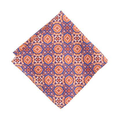 J.Crew Drake's® silk pocket square in giant foulard