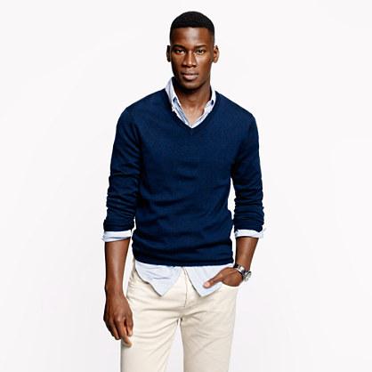 J.Crew Tall merino wool V-neck sweater