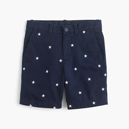 J.Crew Boys' critter Stanton short in glow-in-the-dark stars