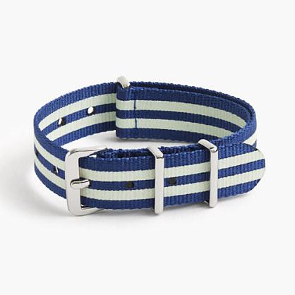 J.Crew Boys' glow-in-the-dark striped watch strap