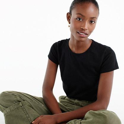 J.Crew Crewneck T-shirt in slub cotton