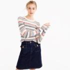 J.Crew Italian cashmere thin-striped sweater