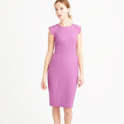 J.Crew Tall sheath dress in Italian stretch wool