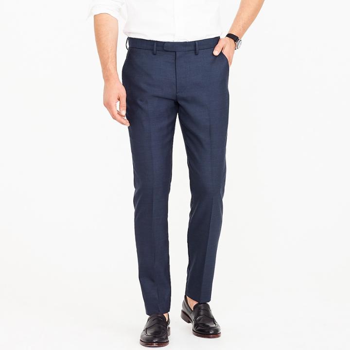 J.Crew Ludlow Slim-fit pant in four-season wool