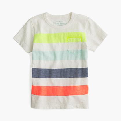 J.Crew Boys' T-shirt in quad stripe