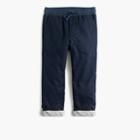 J.Crew Boys' jersey-lined cozy pull-on chino pant