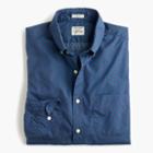 J.Crew Secret Wash shirt in blue polka dot