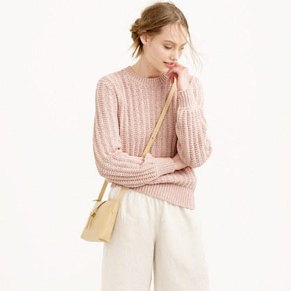 J.Crew Ryan Roche&trade; for J.Crew ribbed sweater