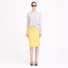 J.Crew Tall No. 2 pencil skirt in double-serge wool