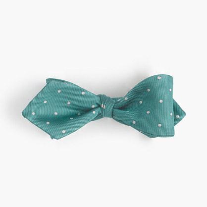 J.Crew Silk bow tie in dot