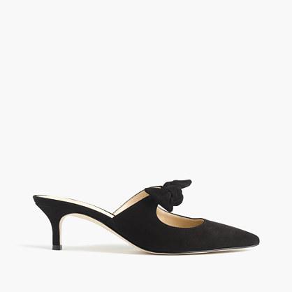 J.Crew Sophia mules in suede