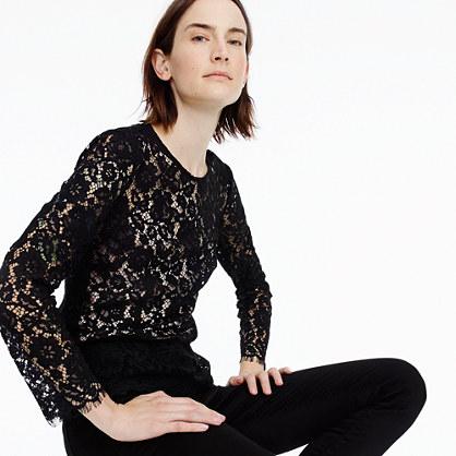 J.Crew Lace top with built-in cami