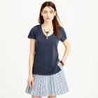 J.Crew Side-slit scoopneck T-shirt