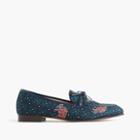J.Crew Drake's&reg; for J.Crew Academy loafers in tiger print