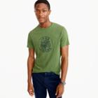J.Crew Garment-dyed tiger graphic T-shirt