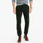 J.Crew Brushed cotton twill pant in 770 straight fit