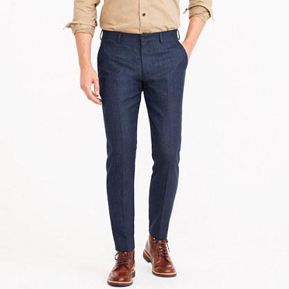 J.Crew Ludlow slim suit pant in Italian stretch Donegal wool