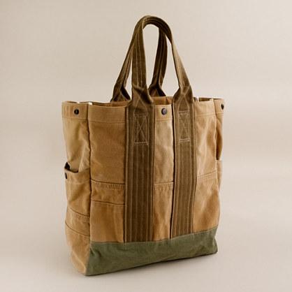 J.Crew Wallace & Barnes Wayland canvas tote