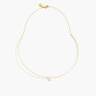 J.Crew Demi-fine 14k gold-plated pearl collar necklace