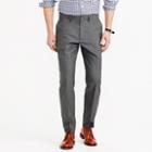 J.Crew Bowery Classic-fit pant in heather cotton twill