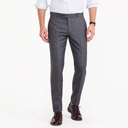 J.Crew Martin Greenfield&trade; for J.Crew Ludlow suit pant in American glen plaid wool