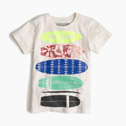 J.Crew Boys' glow-in-the-dark Mr. Surf T-shirt