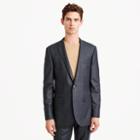 J.Crew Ludlow slim suit jacket in Italian glen-plaid wool