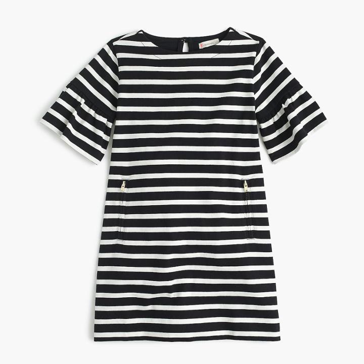 J.Crew Girls' striped knit dress