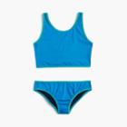 J.Crew Girls' reversible tankini set
