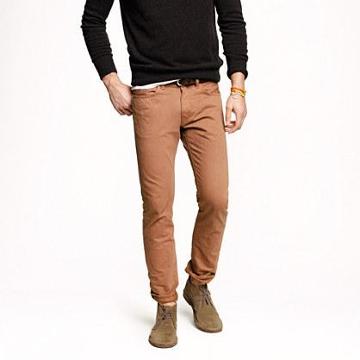 J.Crew 484 garment-dyed jean