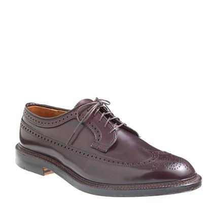 J.Crew Alden&reg; shell cordovan longwing bluchers