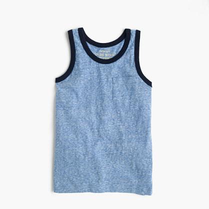 J.Crew Boys' heather ringer tank top